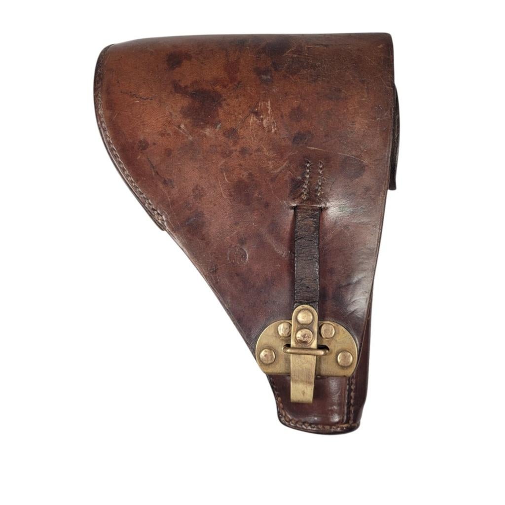 Wo2 Nederlands FN m.25 pistool holster, -, -, Overige typen, Ophalen of Verzenden