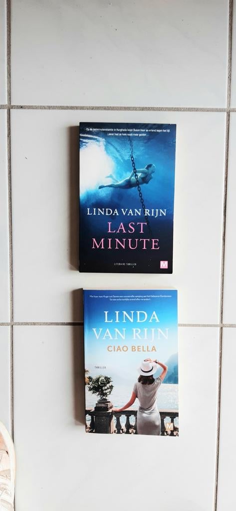 2x Linda van Rijn:  Ciao Bella , en Last Minute, Ophalen of Verzenden, Zo goed als nieuw, Linda van Rijn