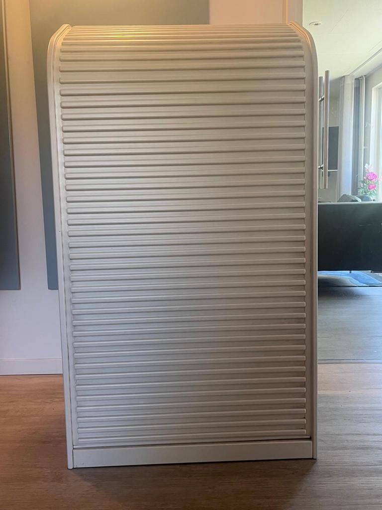 Pastoe Amsterdammer rolluikkast | vintage design 134x50x70, Ophalen, Gebruikt