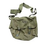 WWII US Musette Bag With Strap 1944, Ophalen of Verzenden, Amerika