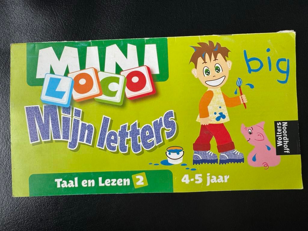 Mini Loco Mijn letters 4-5 jaar, Ophalen of Verzenden