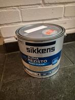 Sikkens Alpha Rezisto Easy Clean Muurverf Mat 2.5L, Beige, Ophalen of Verzenden, Minder dan 5 liter, Verf