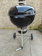Weber 57 cm diameter Touch Premium Houtskoolbarbecue Zwart, Tuin en Terras, Houtskoolbarbecues, Ophalen, Gebruikt, Weber