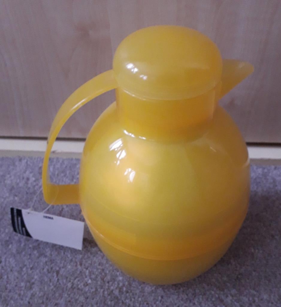 Nieuwe gele thermoskan, Ophalen of Verzenden, Nieuw