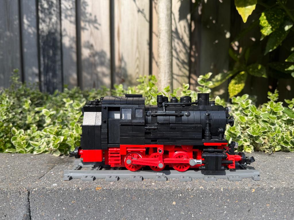 BR80 trein, / locomotief bouwstenen compatible met, Ophalen of Verzenden, Zo goed als nieuw, Overige merken
