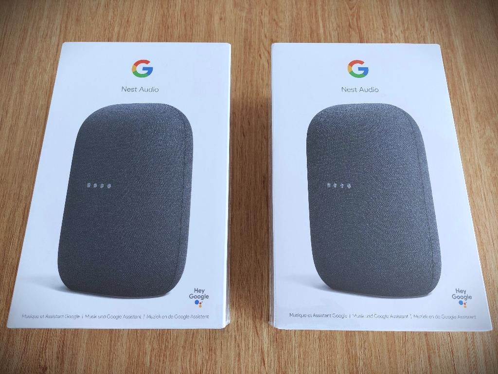 Google Nest Audio in plastic seal, Audio, Tv en Foto, Luidsprekers, Overige merken, Nieuw, Ophalen of Verzenden, 120 watt of meer