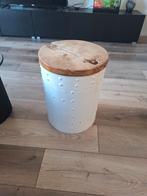 Kleine ton, bijzettafeltje, Ophalen, Rond, Minder dan 55 cm