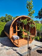 Barrel Sauna Fins 3 Meter inclusief Harvia Houtkachel, Ophalen of Verzenden, Nieuw, Fins of Traditioneel, Complete sauna