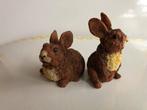Konijnen Beeldje Konijn x 2, Als Nieuw, Ophalen of Verzenden, Zo goed als nieuw, Dier
