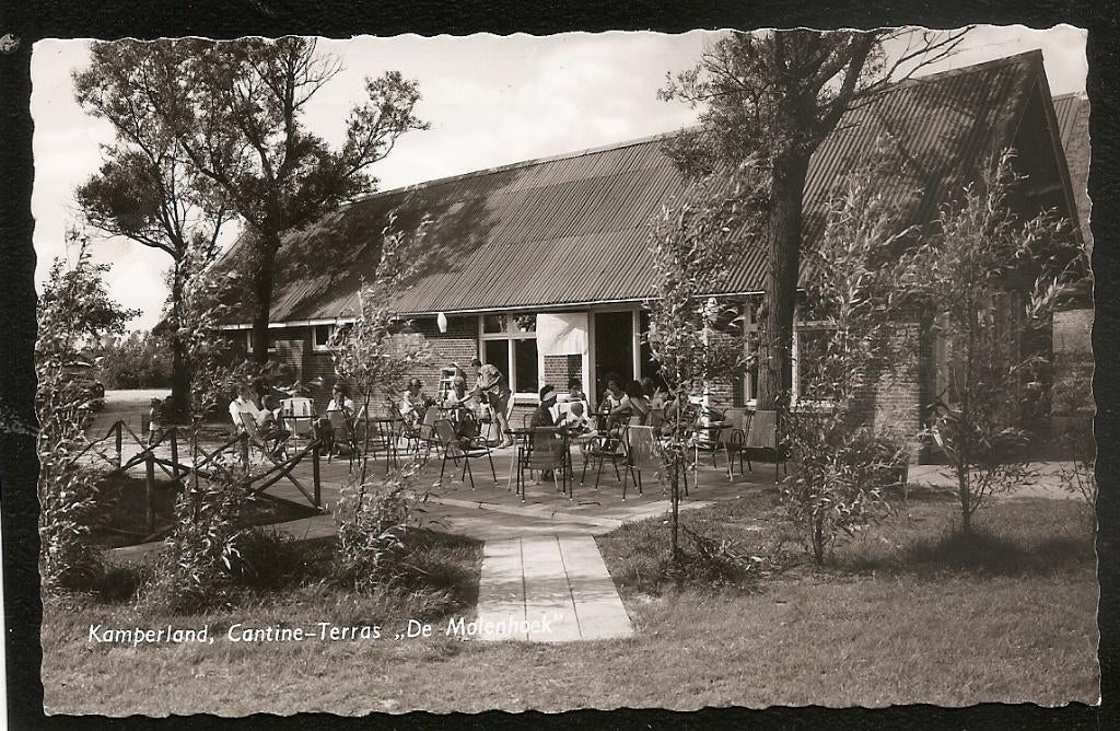 Kamperland, Cantine-Terras De Molenhoek, Ophalen of Verzenden, 1960 tot 1980, Gelopen, Zeeland