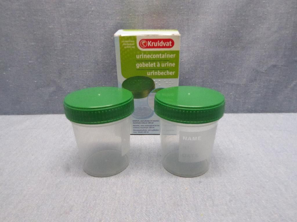 Kruidvat urinecontainer(s) | 2 stuks | nieuw, Ophalen of Verzenden, Nieuw