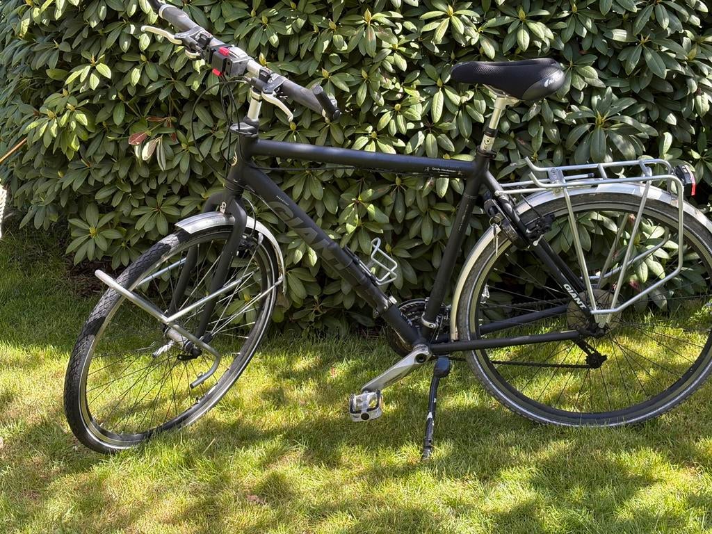 Giant Expedition trekking track fiets heren maat L  zgan!, Fietsen en Brommers, Ophalen, Velgrem, Giant, Zo goed als nieuw
