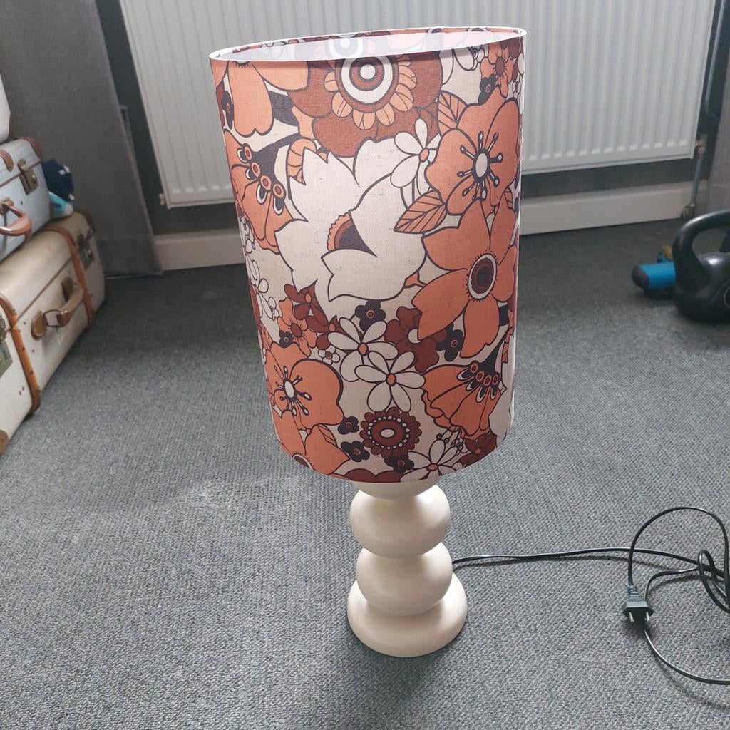 Retro lamp, Huis en Inrichting, Lampen | Tafellampen, Ophalen, 50 tot 75 cm