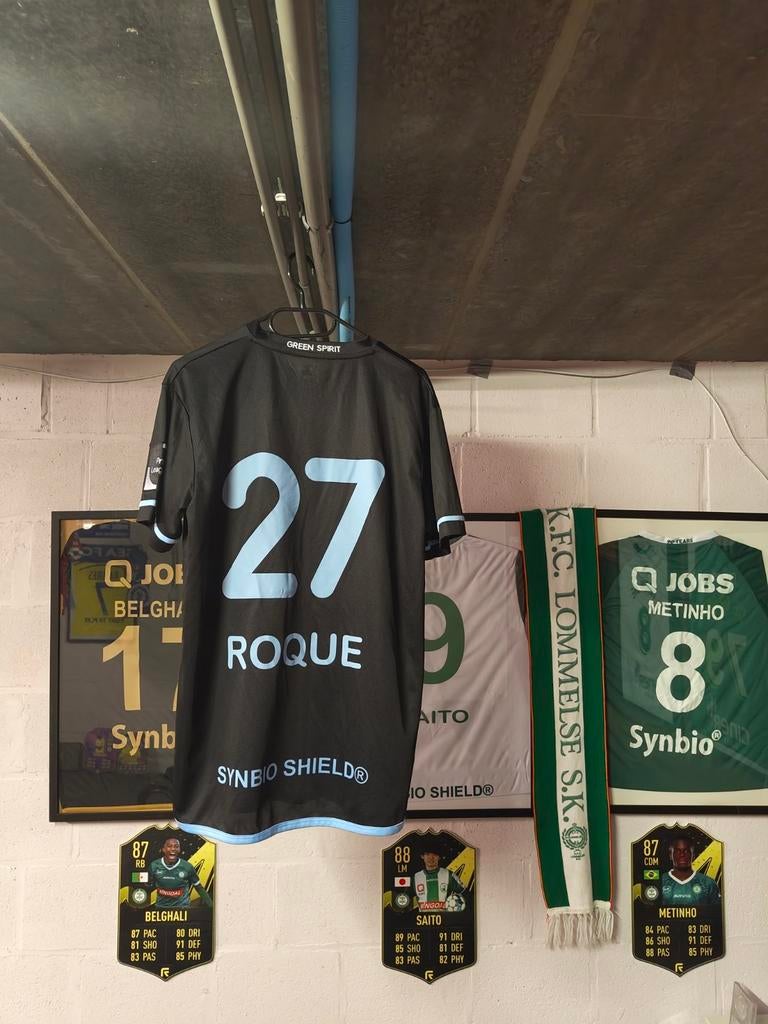 Match worn shirt - Caio Roque / Lommel SK 21-22, Verzamelen, Sportartikelen en Voetbal, Ophalen of Verzenden, Zo goed als nieuw