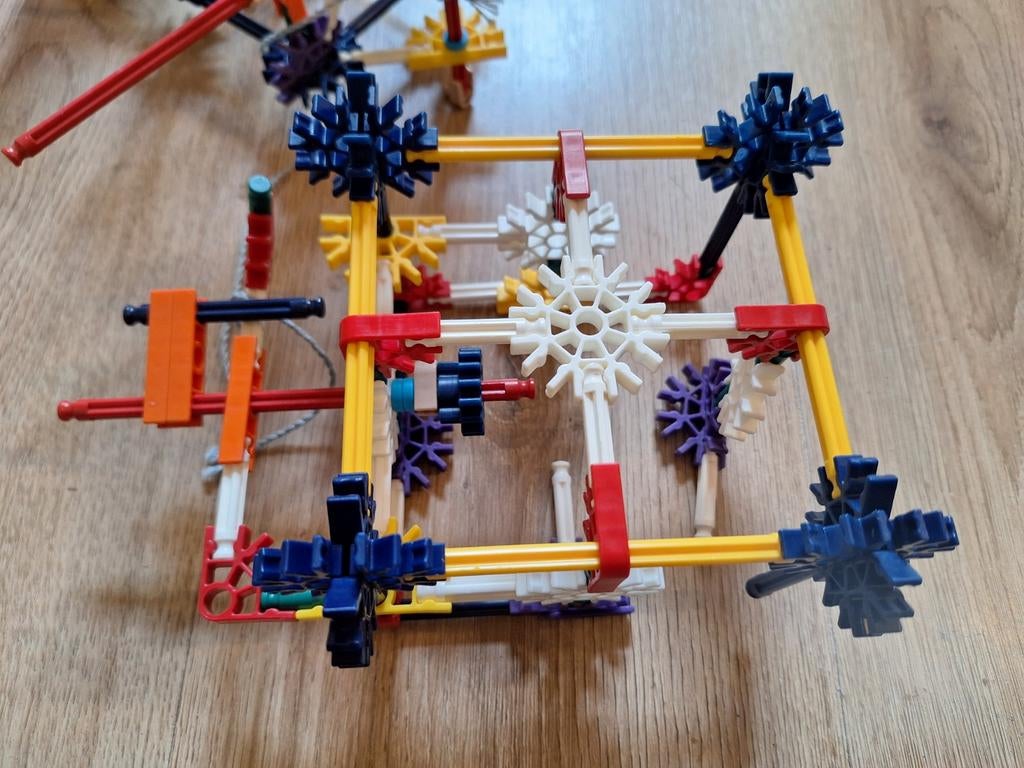 Grote portie Knex, Kinderen en Baby's, Speelgoed | Bouwstenen, Ophalen of Verzenden, Zo goed als nieuw, K'nex