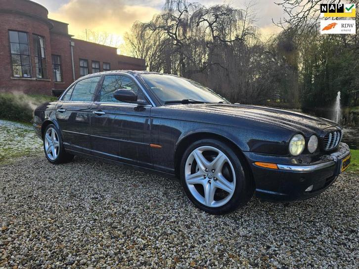 Jaguar XJ 3.0 V6 Sovereign Automaat Leer stoelverwarming Zee, Auto's, Jaguar, Bedrijf, Te koop, XJ, Benzine, Euro 3, D, Sedan
