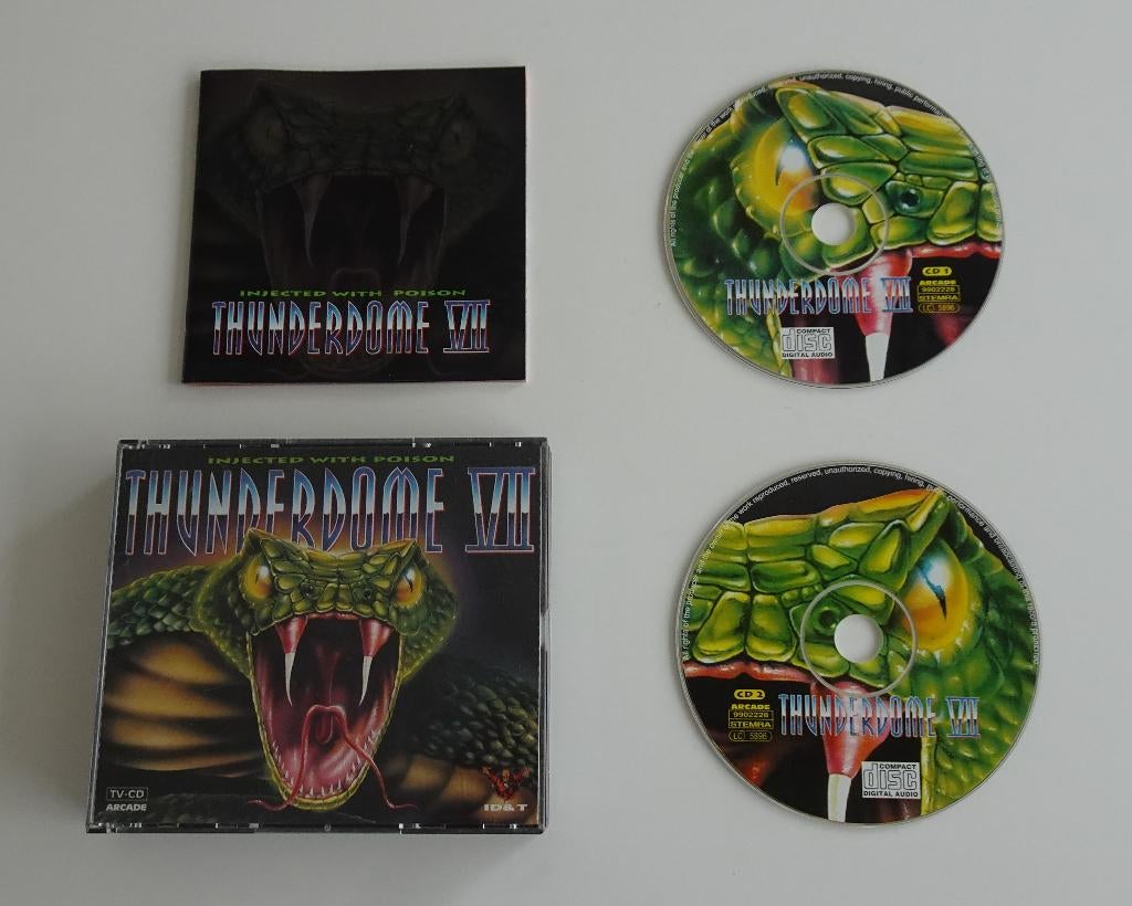 Thunderdome VII : Injected With Poison 2xCD Hardcore 1994, Ophalen, Zo goed als nieuw