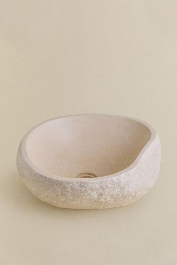 Betonnen waskom badkamer, Ophalen, Nieuw, Rond, Riet