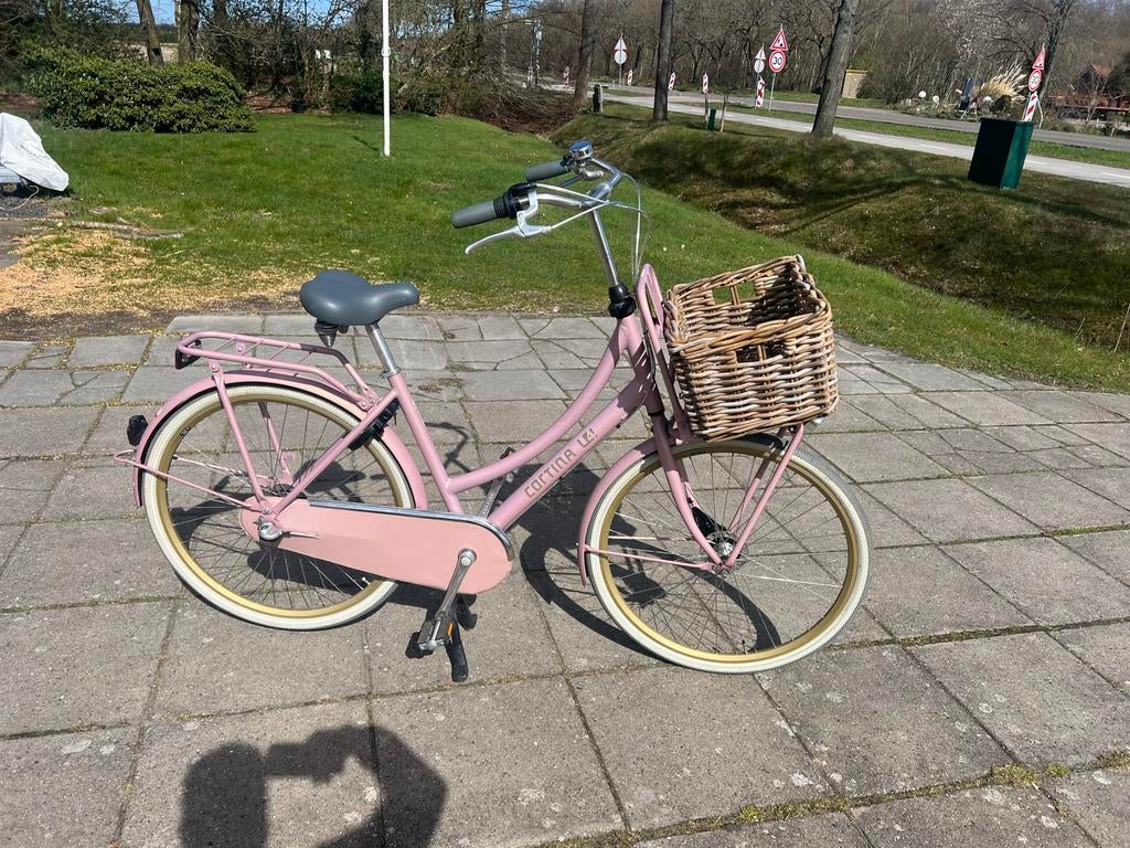 Cortina U4 28 inch rose damesfiets - Zo goed als nieuw, Fietsen en Brommers, Fietsen | Dames | Damesfietsen, Zo goed als nieuw
