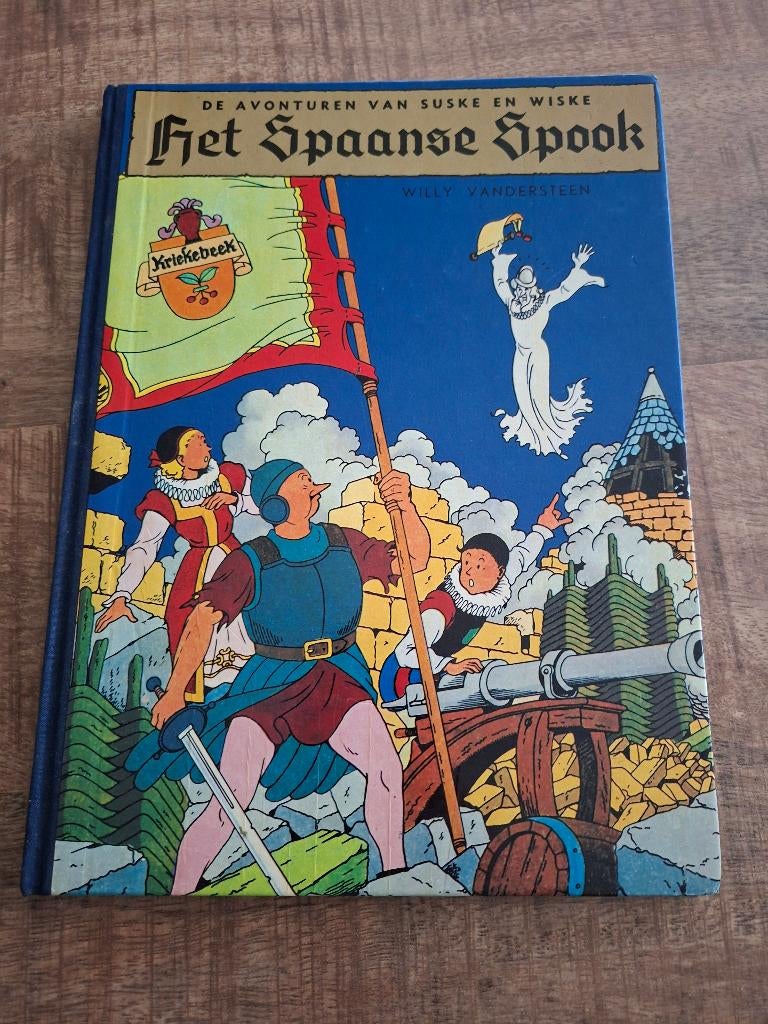 Suske en Wiske – Het Spaanse Spook HC Blauw, Boeken, Stripboeken, Eén stripboek, Ophalen of Verzenden, Zo goed als nieuw