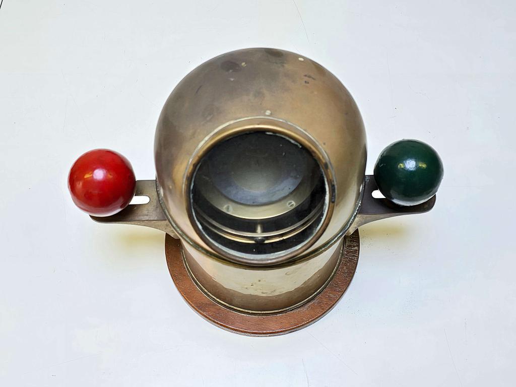 Groot antiek SCHEEPSKOMPAS van koper, Watersport en Boten, Bootonderdelen, Gebruikt, Overige typen, Zeilboot of Motorboot, Ophalen of Verzenden