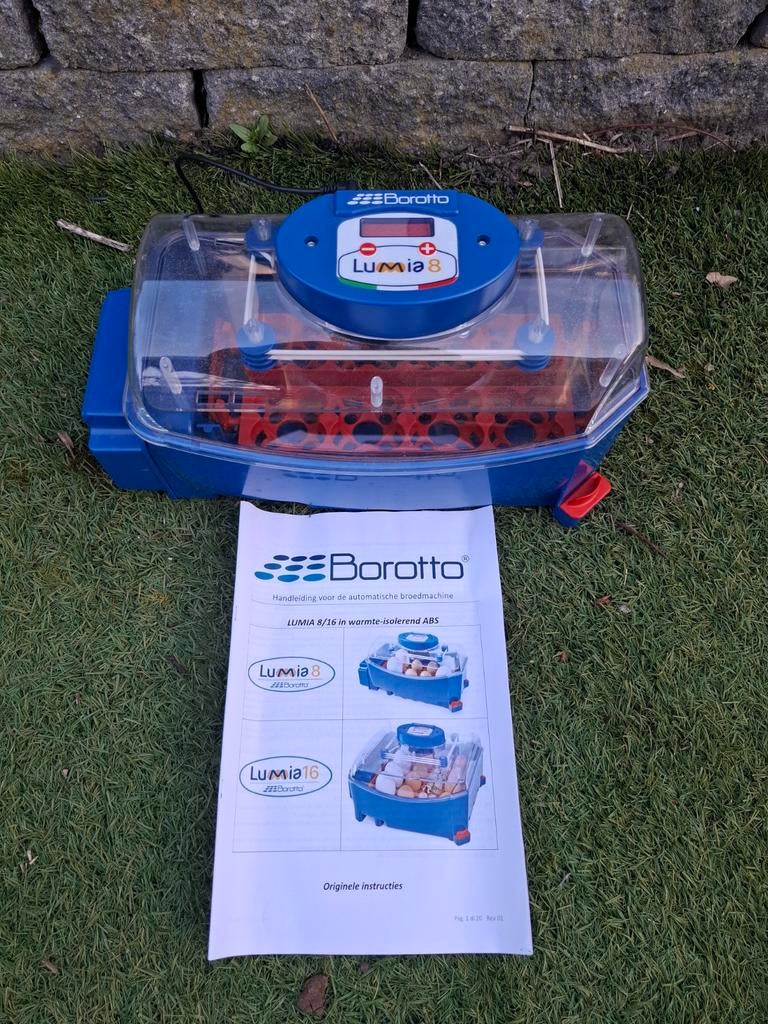 Borotto lumia 8 broedmachine  IZGS!!, Ophalen of Verzenden, Broedmachine