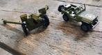 Dinkytoys 'US jeep & 105mm howitzer set', Ophalen of Verzenden, Amerika