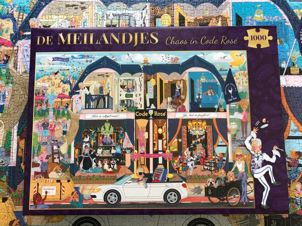 De Meilandjes puzzel-Chaos in Code Rose, Ophalen of Verzenden, 500 t/m 1500 stukjes, Zo goed als nieuw, Legpuzzel