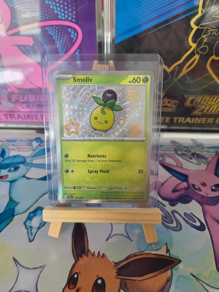 Smoliv (PAF 102) Pokémonkaart, Verzenden, Nieuw, Losse kaart