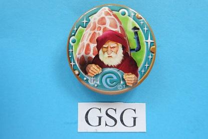 Kabouter nr. 50879-02, Verzamelen, Efteling, Zo goed als nieuw, Button of Speldje, Ophalen of Verzenden