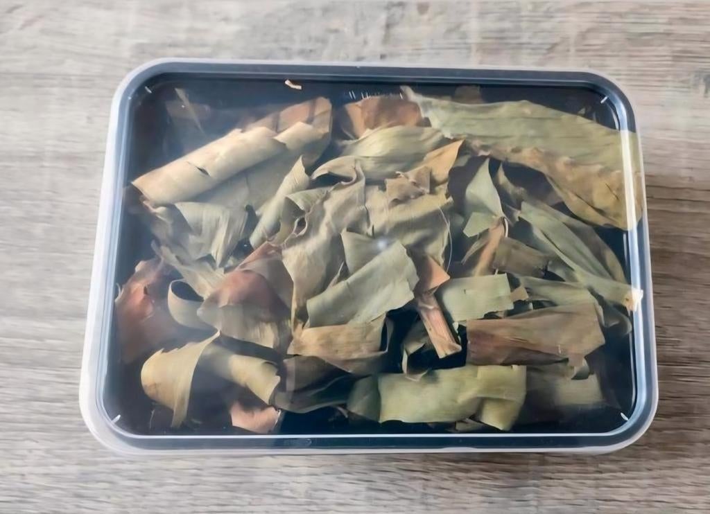 BAK GEDROOGDE BANENENBLADEREN VOEDING VOOR OA GARNALEN, Dieren en Toebehoren, Ophalen, Nieuw, Plant(en), Steen of Hout