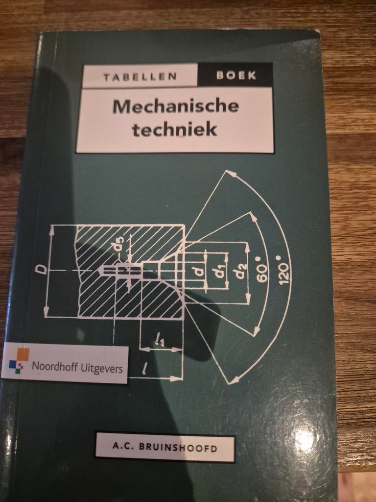 Tabellenboek Mechanische Techniek - A.C. Bruinshoofd, Boeken, Ophalen of Verzenden, Gelezen, Werktuigbouwkunde, A.C. Bruinshoofd