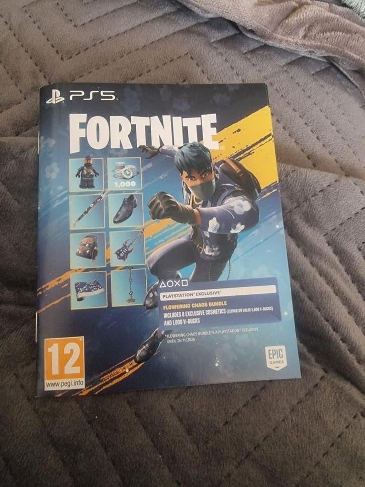 Fortnite flowering chaos bundel, ., Nieuw, Ophalen of Verzenden, .