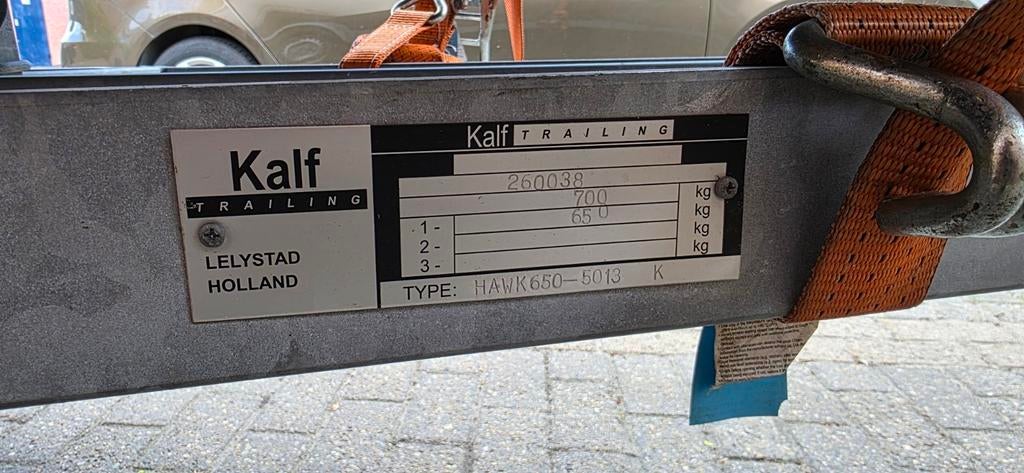 Boot trailer, Watersport en Boten, Vis- en Consoleboten, Gebruikt, Tot 10 pk, 3 tot 6 meter, Benzine, Buitenboordmotor, Staal