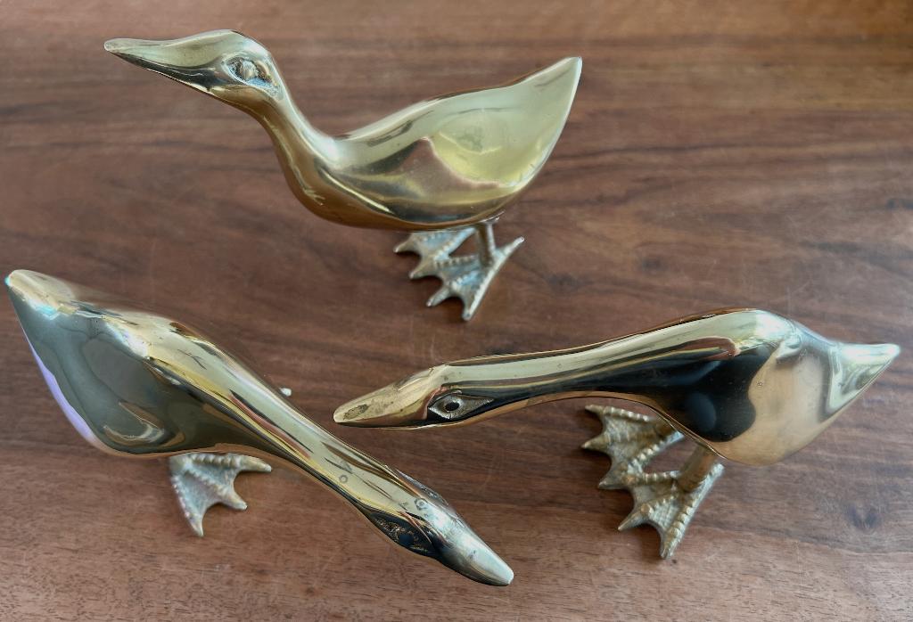 Koperen ganzen, Ophalen of Verzenden