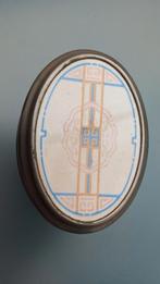 Ovaal art deco verzilverd doosje, Antiek en Kunst, Ophalen of Verzenden