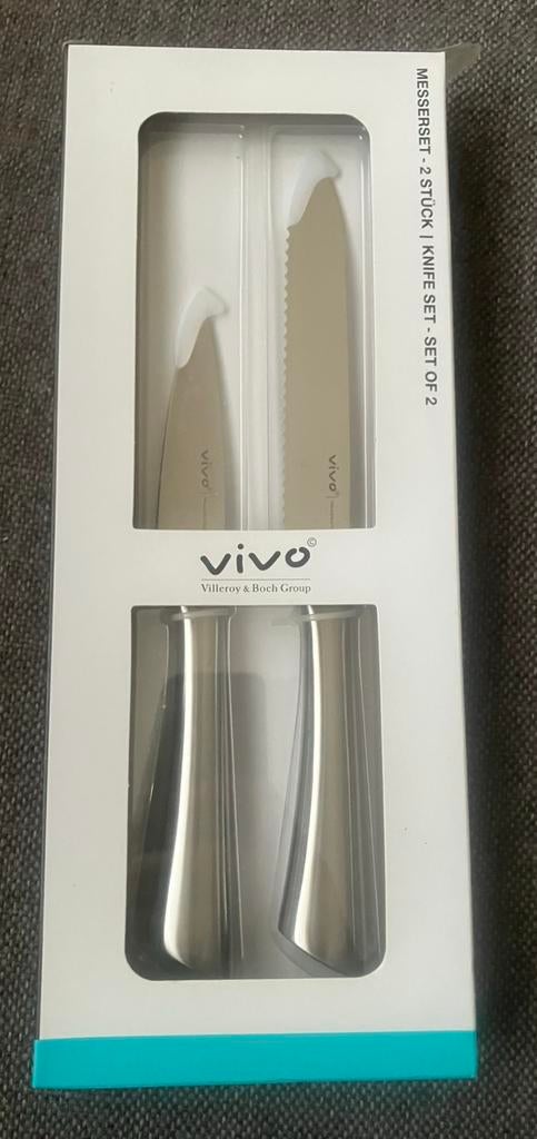 VIVO Villeroy & Boch messenset  RVS roestvrijstaal messen, Huis en Inrichting, Keuken | Bestek, Ophalen of Verzenden, Nieuw, Rvs of Chroom