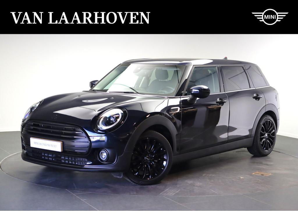 MINI Clubman Cooper Classic / Comfortstoelen / Achteruitrijc, Auto's, Mini, 136 pk, Gebruikt, Blauw, Leder en Stof