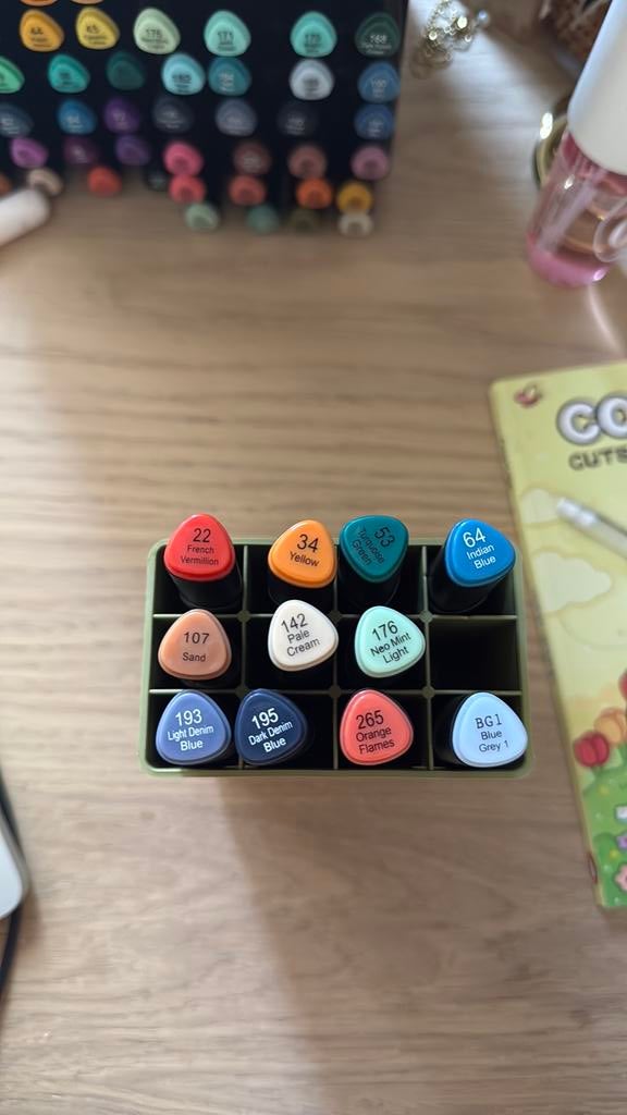 Decotime alcohol stiften, Hobby en Vrije tijd, Ophalen of Verzenden, Nieuw, Potlood of Stift