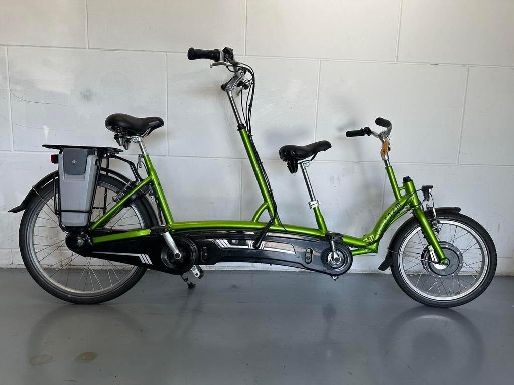 Van Raam Kivo ouder-kind tandem, elektrisch 490Wh, garantie!, Minder dan 10 versnellingen, Minder dan 49 cm, Velgrem, Ophalen of Verzenden