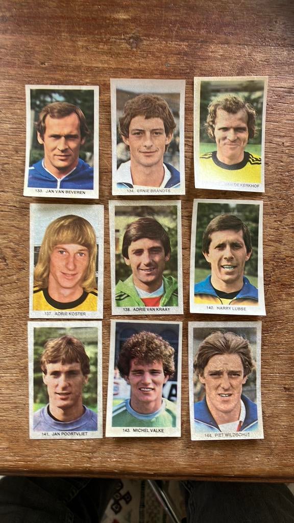 Psv panini vanderhout 1979-1980, Ophalen of Verzenden, Zo goed als nieuw, PSV, Poster, Plaatje of Sticker