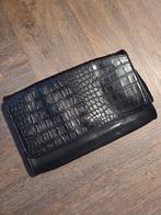 Supertrash clutch met krokodillenprint, Ophalen of Verzenden, Gebruikt, Zwart, Avondtasje