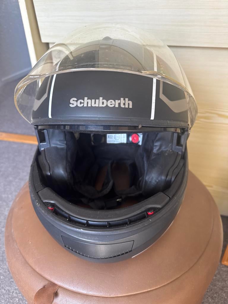 Schuberth Systeemhelm - Zwart/Grijs, Overige merken, Systeemhelm, Heren, Ophalen of Verzenden