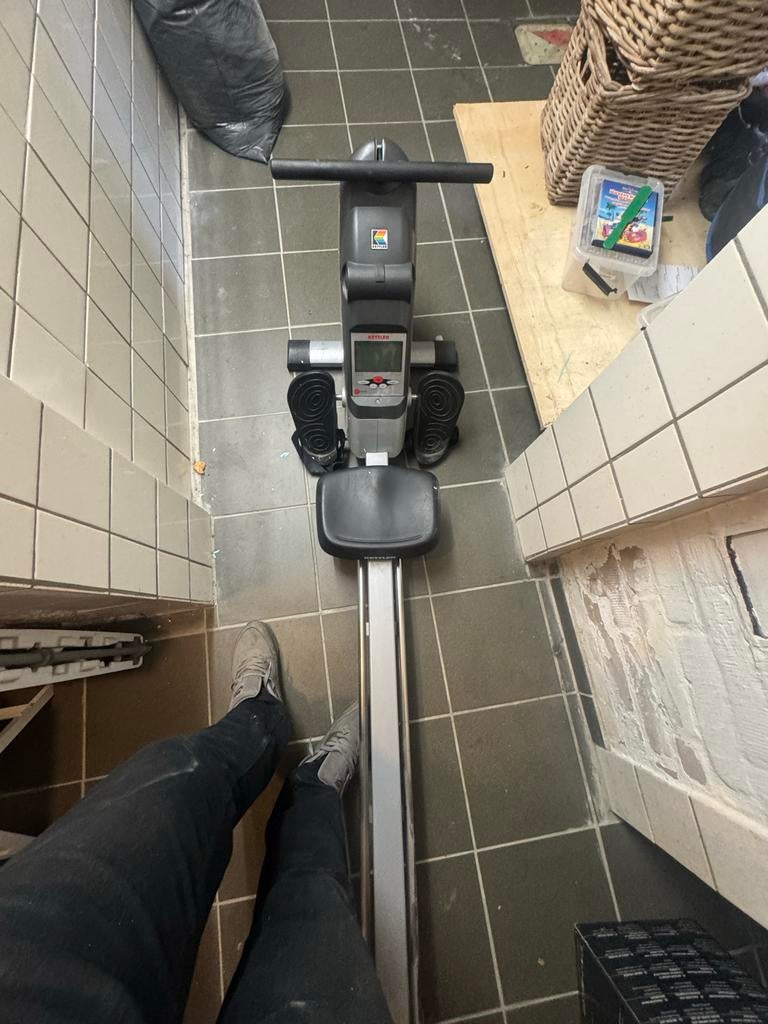 Kettler ErgoCoach LS Roeitrainer, Ophalen, Gebruikt, Armen, Metaal