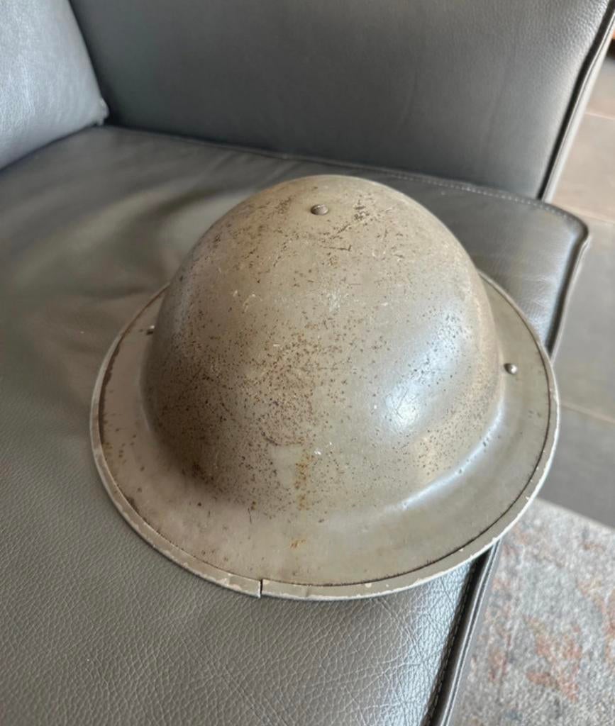 Britse helm WO2, Verzamelen, Ophalen of Verzenden, Landmacht, Engeland, Helm of Baret