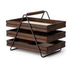 UMBRA TERRACE SIERADEN ETAGERE HOUDER VOL GRATIS SIERADEN, Ophalen of Verzenden, Zo goed als nieuw, Bruin, Hardcase