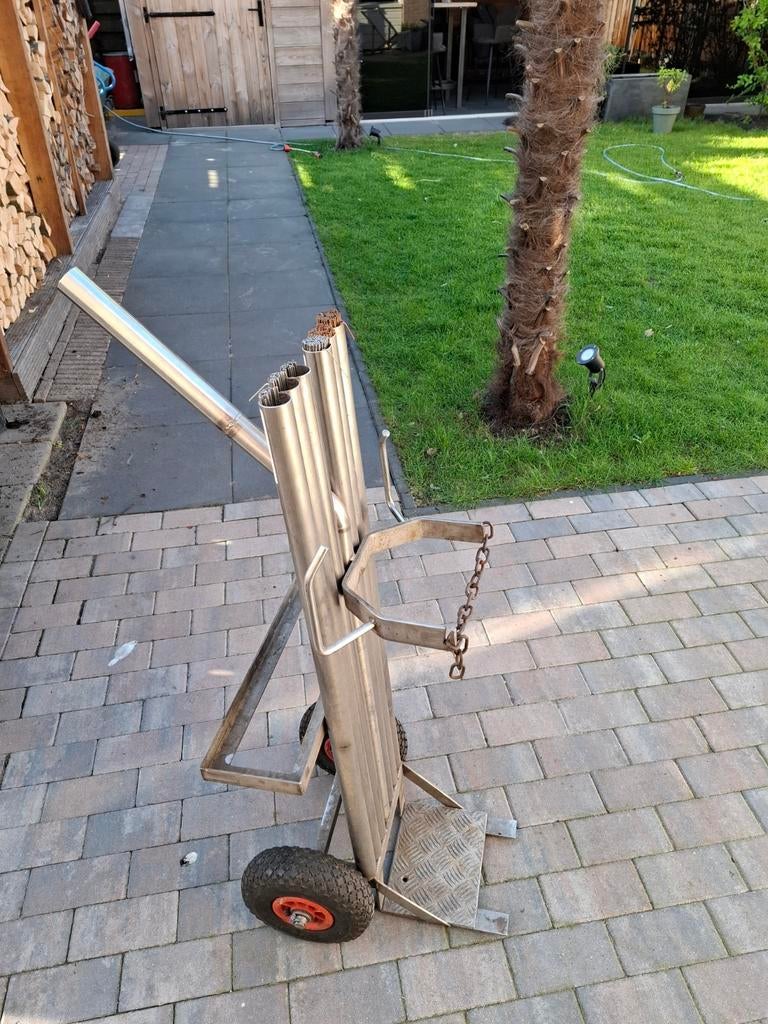 Laskar kar tig lasapparaat te koop RVS steekwagen, Ophalen, 150 tot 250 ampère, Tig