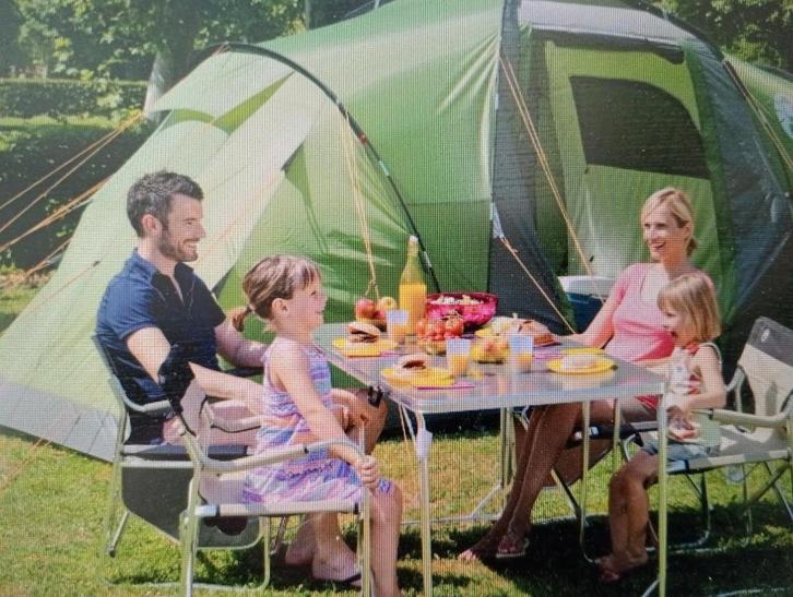 Gezinstent Coleman Bering 4, Caravans en Kamperen, Tenten, tot en met 4, Zo goed als nieuw, Ophalen of Verzenden