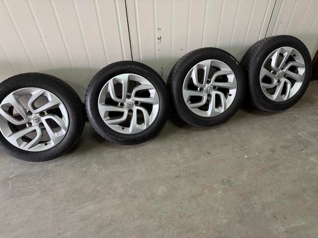 Setje opel crossland velgen, Gebruikt, Velg(en), 16 inch, Personenwagen