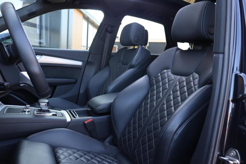 Audi Q5 55 TFSI e quattro Competition S-line | Luchtvering |, Automaat, 4 cilinders, Blauw, Bedrijf